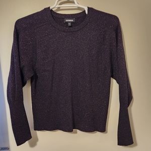 Express Sweater Size Medium Black/Red